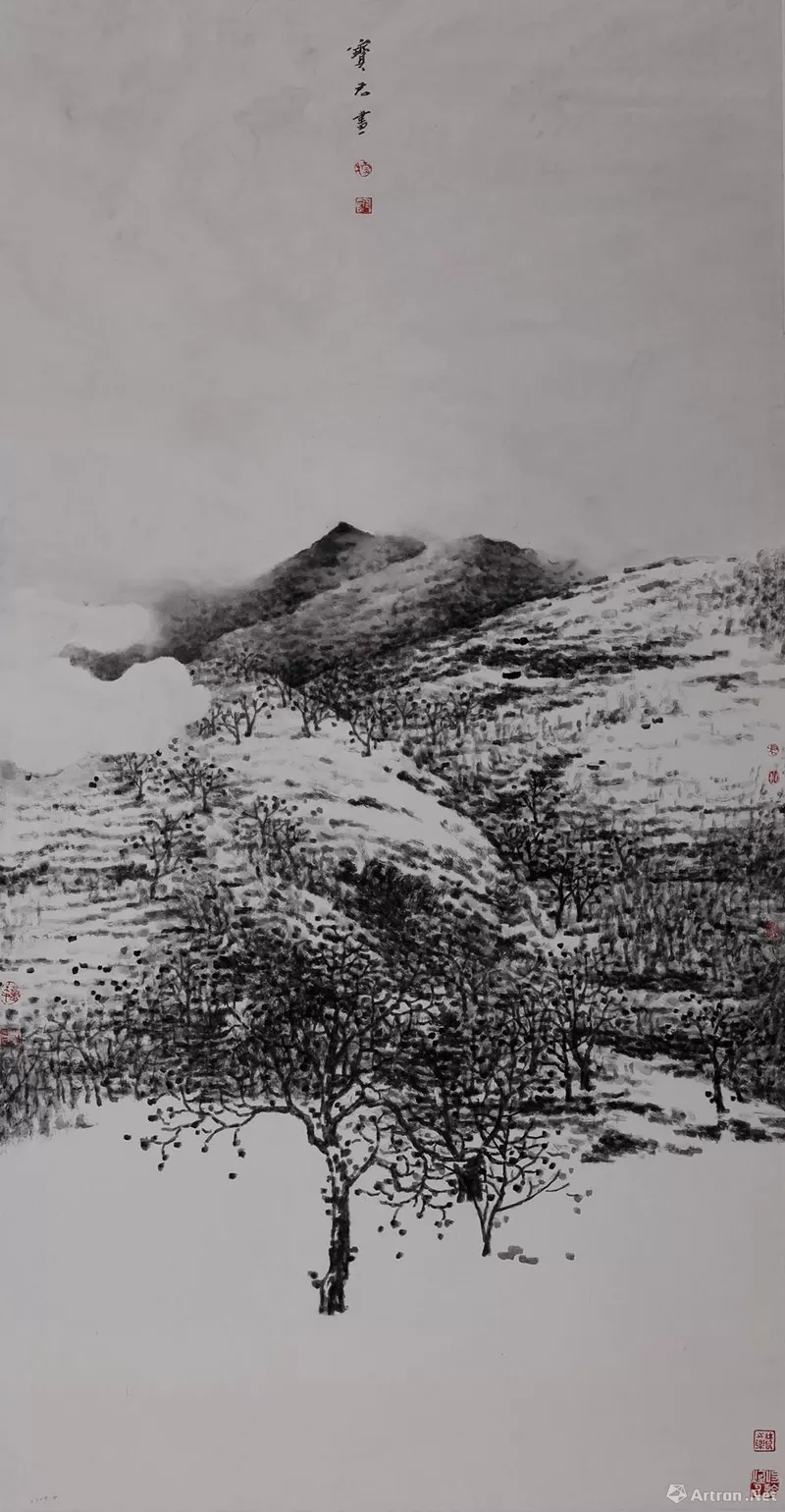 郭宝君 《寒云之三》 169x86cm 2009 EKIzXGuuYSdPcnnw8qYdMRNRiNWZD16a2hU5RxLw.JPG